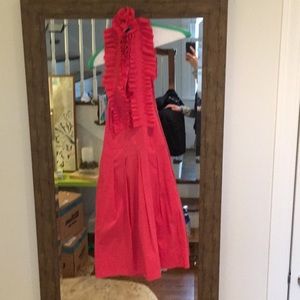 Pink BCBG halter dress